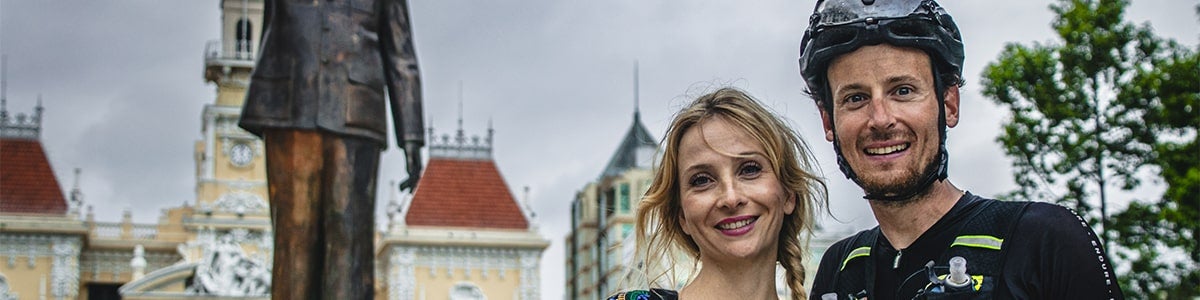 Axel Carion et sa femme