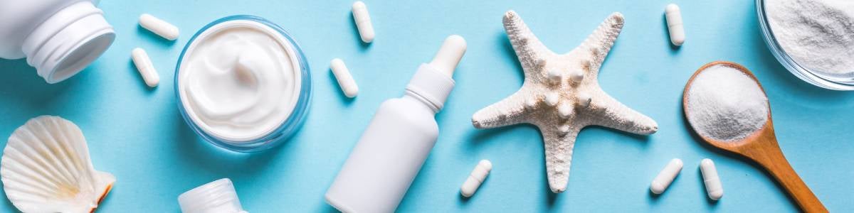 Produit collag&egrave;ne marin