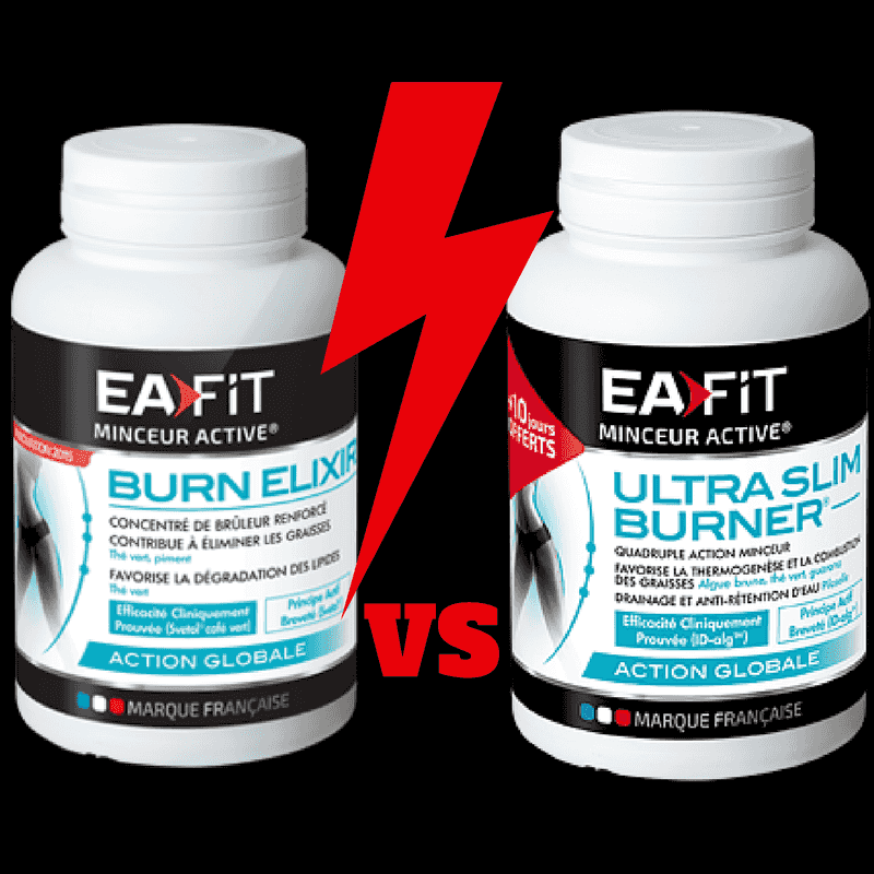 Burn Elixir vs Ultra Slim Burner &#8211; Lequel choisir ?