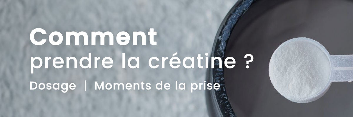 Comment et quand prendre la créatine ?