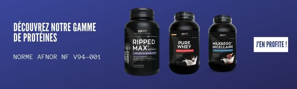 D&eacute;couvrer la gamme prot&eacute;ines EAFIT