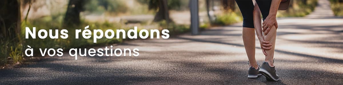 questions fr&eacute;quentes sur les crampes