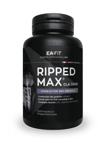 EAFIT RIpped Max CLA 3000 (60 capsules) pour une s&egrave;che localis&eacute;e.