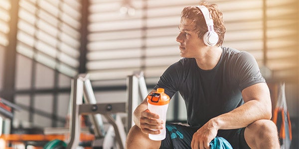 Shaker homme musculation