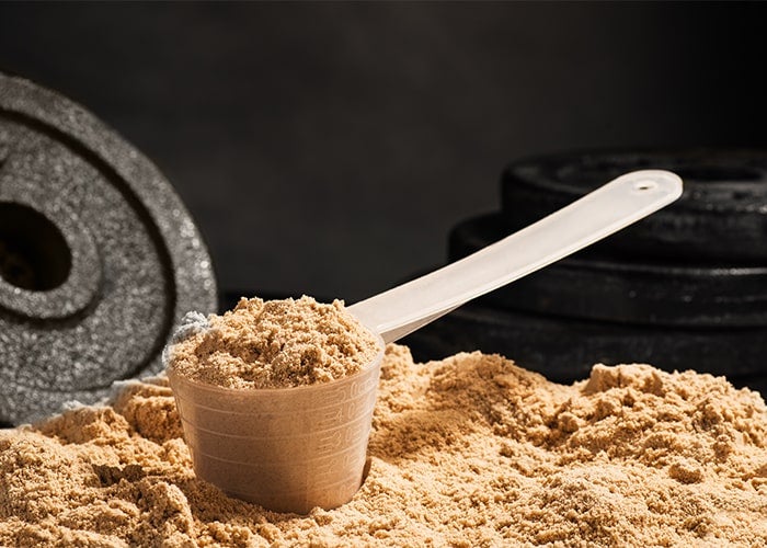 Whey prot&eacute;ine pendant entra&icirc;nement