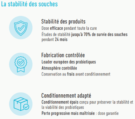 La stabilit&eacute; des souches 